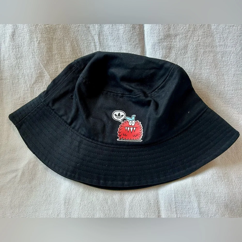 Adidas Originals X Kevin Lyons Creature Monster Kids OSFM Bucket Hat